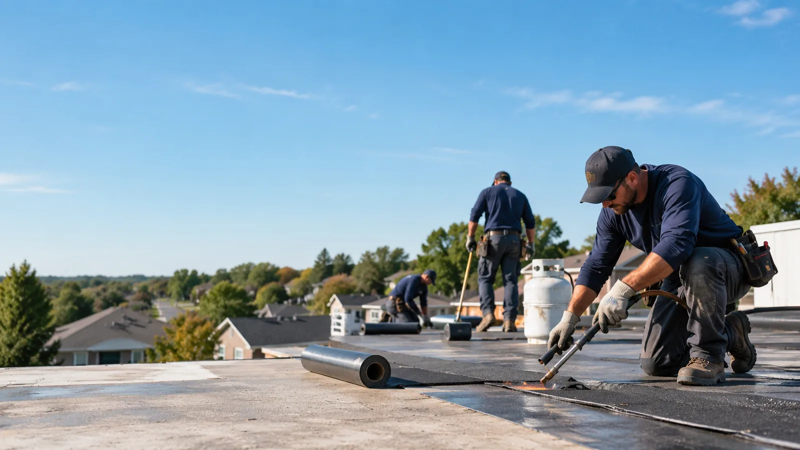 Flat Roof Leak Repair providers in Otis, LA